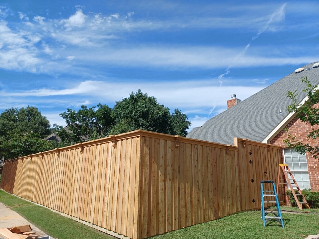 Street-Side Privacy Fence — Allen