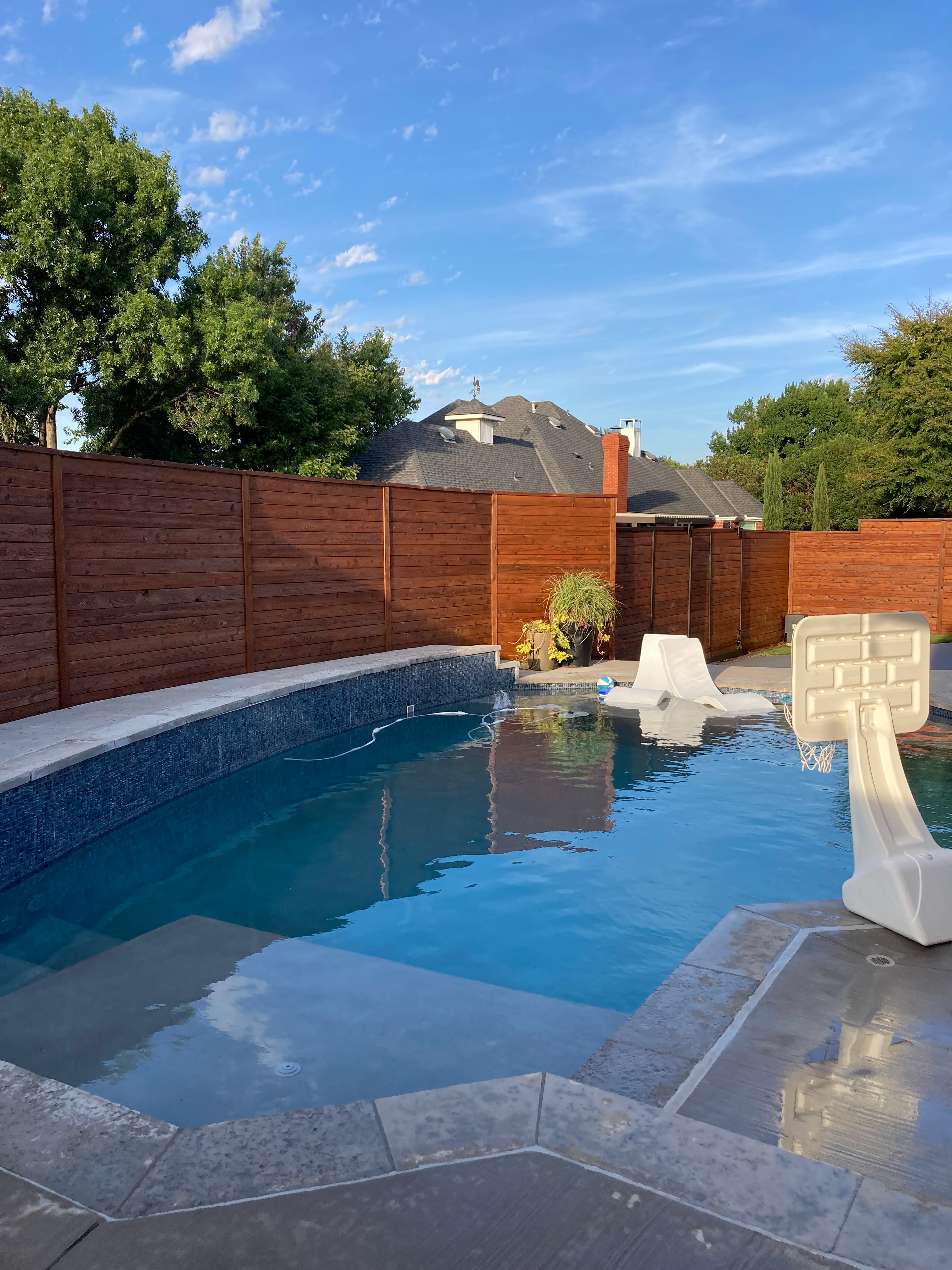 Pool Deck Staining — Plano (After)